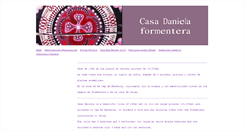 Desktop Screenshot of casadanielaformentera.com